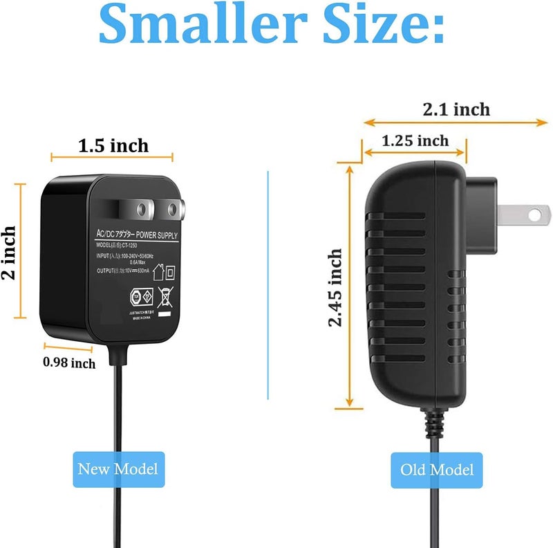 VHBW for Wahl Trimmer Charger 4V Power Cord for Wahl 9818 9818L 9888L 9916D 9918D 9685 Groomer Clipper 9854-600 9855 79600-2101 S004mu0400090 - Image 4
